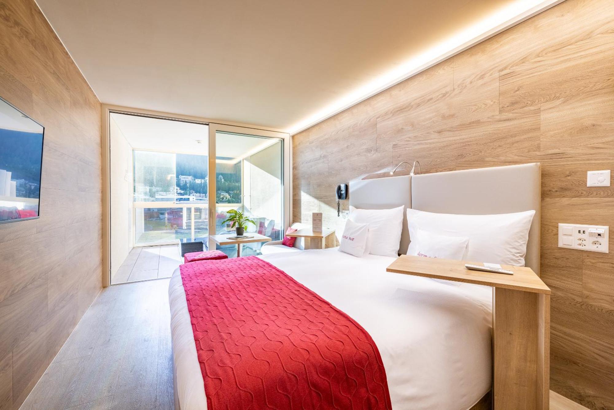 Hotel Sonne St. Moritz 3* Superior Bagian luar foto